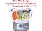 Tribest slowcooker 1000W - 11,4 liter - Multicooker - Sous, Witgoed en Apparatuur, Keukenmixers, Verzenden, Nieuw