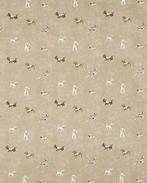 Gecoate Katoen Honden Beige, Hobby en Vrije tijd, Stoffen en Lappen, Nieuw, Beige