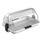 Roll Top Vitrine | Kunststof | 1 Etage | 300x210x140(h)mm, Verzenden, Nieuw in verpakking