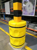 Kunststof kolombeschermer - Geel - Polyethyleen (PE) - 7 mm, Verzenden