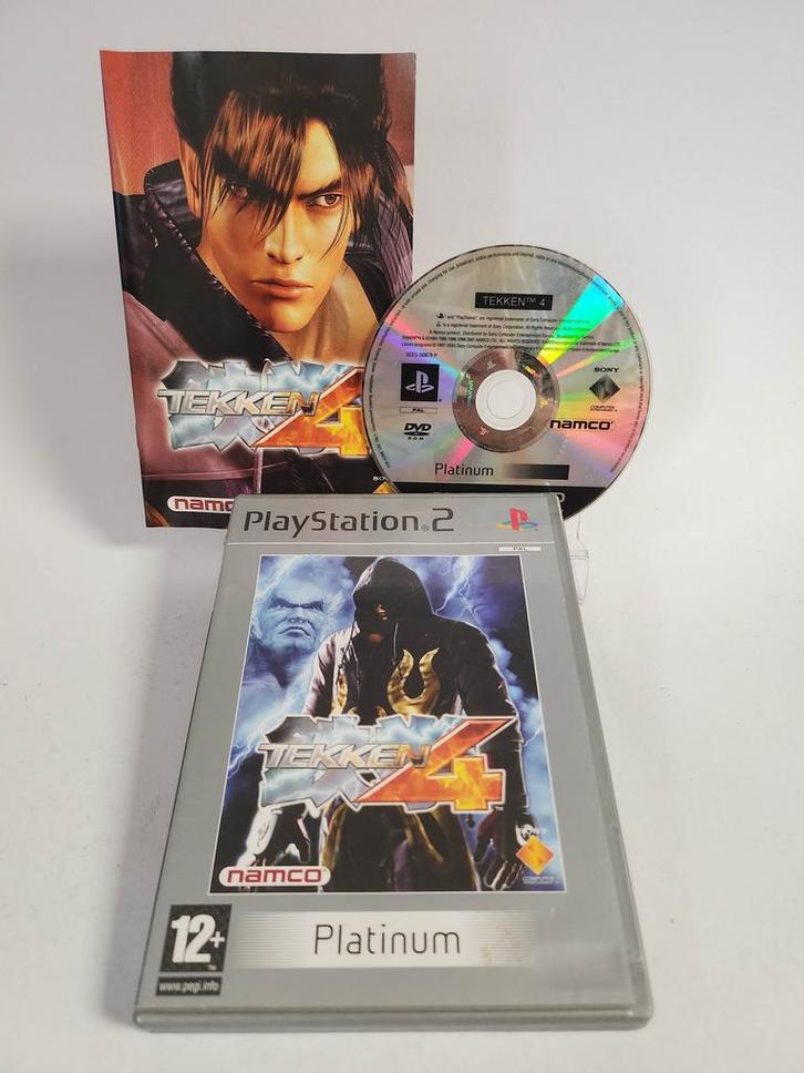 Tekken 4 Platinum Edition Playstation 2, Spelcomputers en Games, Games | Sony PlayStation 2, Ophalen of Verzenden