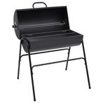 Barbecuevat met 2 kookroosters 80x95x90 cm staal zwart, Nieuw, Verzenden
