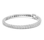 Tennis armband met 5.37ct diamant, Nieuw
