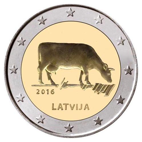 Letland 2 Euro Landbouw 2016, Postzegels en Munten, Munten | Europa | Euromunten, Verzenden