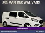 Ford Transit Custom | 2.0 TDCI 131pk Automaat L2H1 Dubbele, Auto's, Automaat, Euro 6, Wit, Diesel