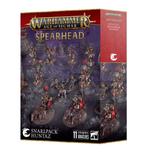 Spearhead Gloomspite Gitz Snarlpack Huntaz (Warhammer Age of, Hobby en Vrije tijd, Wargaming, Ophalen of Verzenden, Nieuw