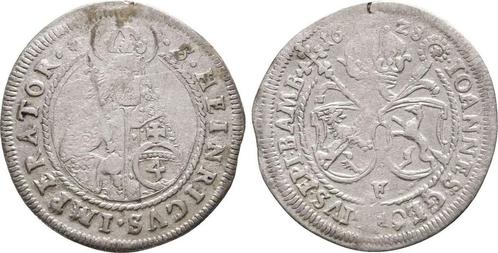 Batzen Fuerth 1628 F Bamberg Bistum: Johann Georg Fuchs v..., Postzegels en Munten, Munten | Europa | Niet-Euromunten, Verzenden