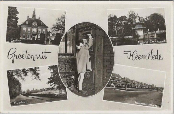 HEEMSTEDE - Meerluik Groeten uit Heemstede, Verzamelen, Ansichtkaarten | Nederland, Verzenden