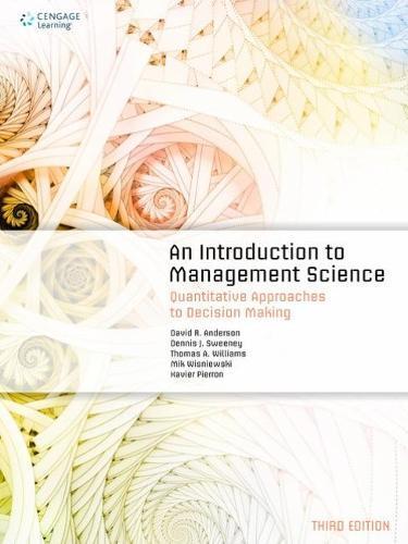 AN INTRODUCTION TO MANAGEMENT SCIENCE 3E, Boeken, Studieboeken en Cursussen, Verzenden