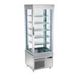 GGM Gastro | Panorama vitrinekast - 430 liter - 670mm - 5 |, Verzenden, Nieuw, 85 tot 120 cm