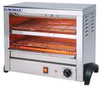 ECO Euromax toaster met dubbele etages inclusief 3 tangen, Verzenden, Nieuw in verpakking