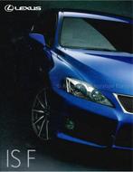 2008 LEXUS IS F BROCHURE JAPANS, Nieuw, Author