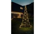 FlinQ Vlaggenmast Kerstboom 3m Warmwit - Licht Kerstboom -, Verzenden, Nieuw