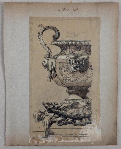 Alexandre Guelle - Ornaments, architectural elements, and, Antiek en Kunst, Kunst | Designobjecten
