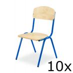 Schoolstoel | Blauw | Voor Kinderen 0.95-1.15m | Zithoogte, Verzenden, Nieuw in verpakking