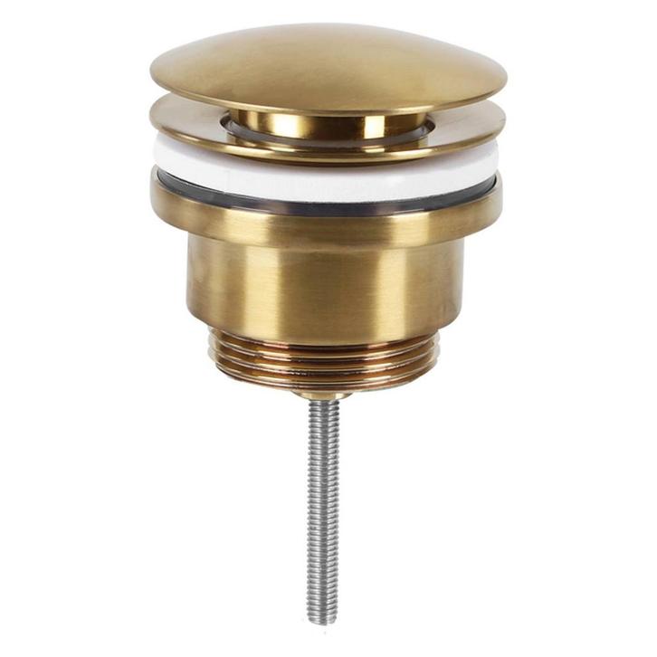 Wastafel Afvoerplug Differnz Pop Up 6c m Goud, Doe-het-zelf en Verbouw, Sanitair, Overige typen, Nieuw, Ophalen of Verzenden