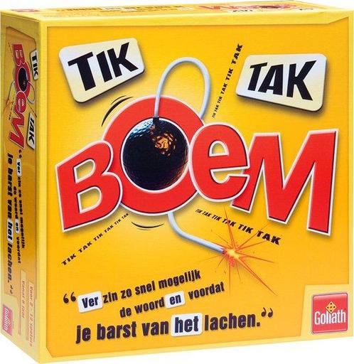 Goliath Tik Tak Boem - Kaartspel, Kinderen en Baby's, Speelgoed | Overig, Zo goed als nieuw, Ophalen of Verzenden