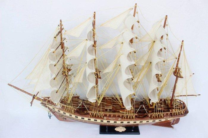 Enorme Voilier Français 1911 5 mats FRANCE II en bois 100CM, Hobby en Vrije tijd, Modelauto's | 1:5 tot 1:12