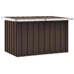 Ruime Tuinbox 109x67cm bruin | Tweedekansje | 40%!, Tuin en Terras, Ophalen of Verzenden, Nieuw, Metaal, Containerberging
