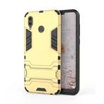 iPhone XR - Robotic Armor Case Cover Cas TPU Hoesje Goud +, Verzenden, Nieuw