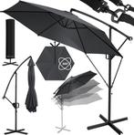 KESSER® Zweefparasol met voet  - Ø3m - 360° Draaibaar  - Ant, Verzenden, Nieuw