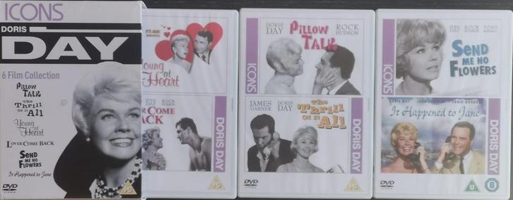 Doris Day - Icons - 6 films -               Gratis verzenden, Cd's en Dvd's, Dvd's | Tv en Series, Zo goed als nieuw, Boxset, Overige genres