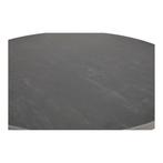 Ronde Tuintafel Mojito Negro Ø 150 cm  Keramiek Lesli Living, Verzenden, Nieuw
