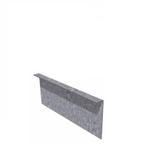 Verzinkt staal kantopsluiting gezet 150x0,3x15cm, Overige materialen, 100 tot 200 cm, Nieuw, Minder dan 25 cm