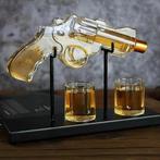 Revolver Whisky Karaf Set met Glazen Drankdispenser, Verzenden, Nieuw