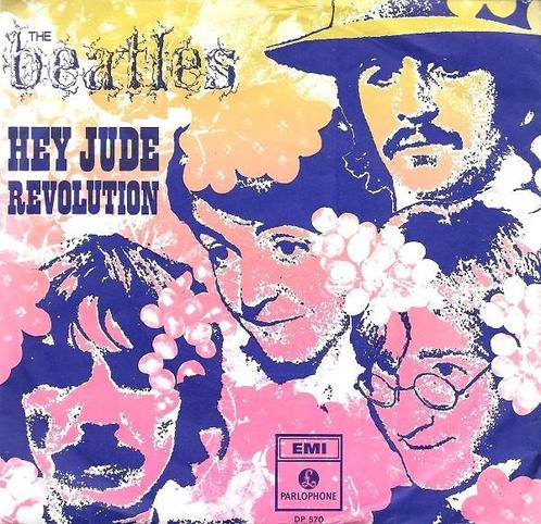 The Beatles - Hey Jude, Cd's en Dvd's, Vinyl | Rock, Gebruikt, Ophalen of Verzenden
