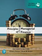 9781292400648 Principles of Managerial Finance, Global Ed..., Verzenden, Zo goed als nieuw, Zutter, Chad J.