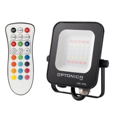 LED Bouwlamp RGB | 10W | 900lm | IP65, Doe-het-zelf en Verbouw, Bouwverlichting, Armatuur, Nieuw, 50 tot 200 watt, Ophalen of Verzenden