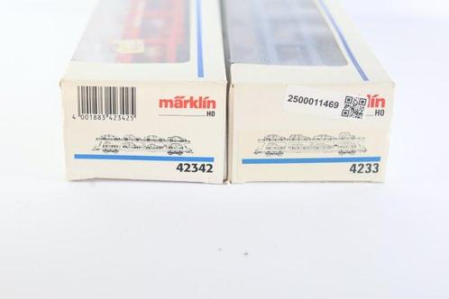 Märklin H0 - 4233/42342 - Modeltrein goederenwagon (1) - 2x, Hobby en Vrije tijd, Modeltreinen | H0