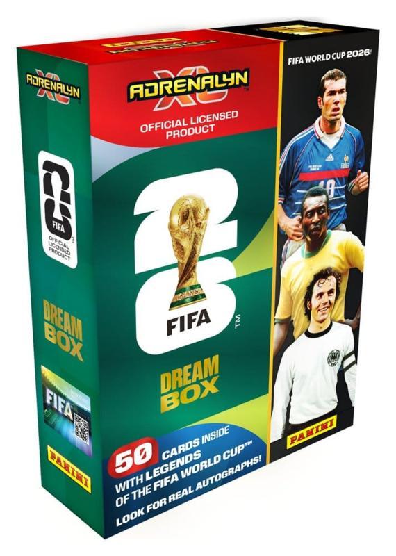 Panini FIFA World Cup 2026 Trading Cards Dream Box (TCG), Hobby en Vrije tijd, Verzamelkaartspellen | Overige, Zo goed als nieuw
