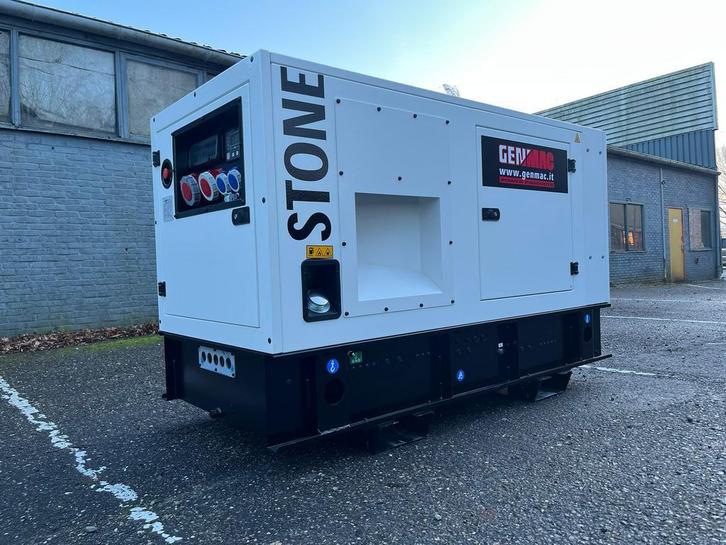 Aggregaat Yanmar Rent 30 kVA 1500 toeren 400V 3 fase Nieuw, Doe-het-zelf en Verbouw, Aggregaten, 30 kVA of meer, Elektrisch startend