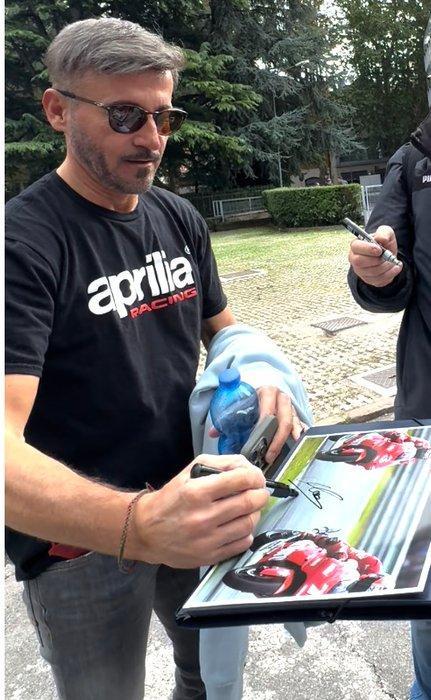 Yamaha - MotoGP - Max Biaggi - Foto, Verzamelen, Automerken, Motoren en Formule 1