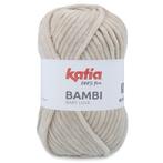 Katia Bambi - 324 lichtbeige - Chenille Garen, Hobby en Vrije tijd, Breien en Haken, Ophalen of Verzenden, Nieuw
