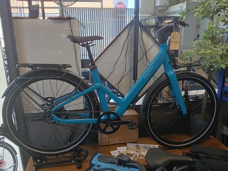 Reany w1 gt Azure Bleu, Fietsen en Brommers, Elektrische fietsen, Nieuw, Ophalen