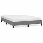 Stijlvol Bedframe 140x190 Donkergrijs - Retourdeal!, Nieuw, Tweepersoons, 140 cm, 190 cm of minder