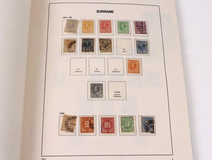 Suriname 1873/1975 - Verzameling in davo album., Postzegels en Munten, Postzegels | Nederland