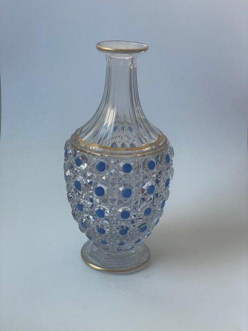 Baccarat - Karaf - ierreries diamant bleu - Kristal -, Antiek en Kunst, Antiek | Glas en Kristal