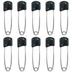 Fako Bijoux - 10 Veiligheidsspelden Met Beschermkap -, Sieraden, Tassen en Uiterlijk, Broches, Verzenden, Nieuw