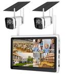 Vanguard ip set met 2x zonnepanelen bewakingscameras, Verzenden, Nieuw