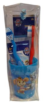 Paw Patrol Gevuld Tandpasta Reistasje 5-delig vanaf 3 tot 6, Verzenden, Nieuw