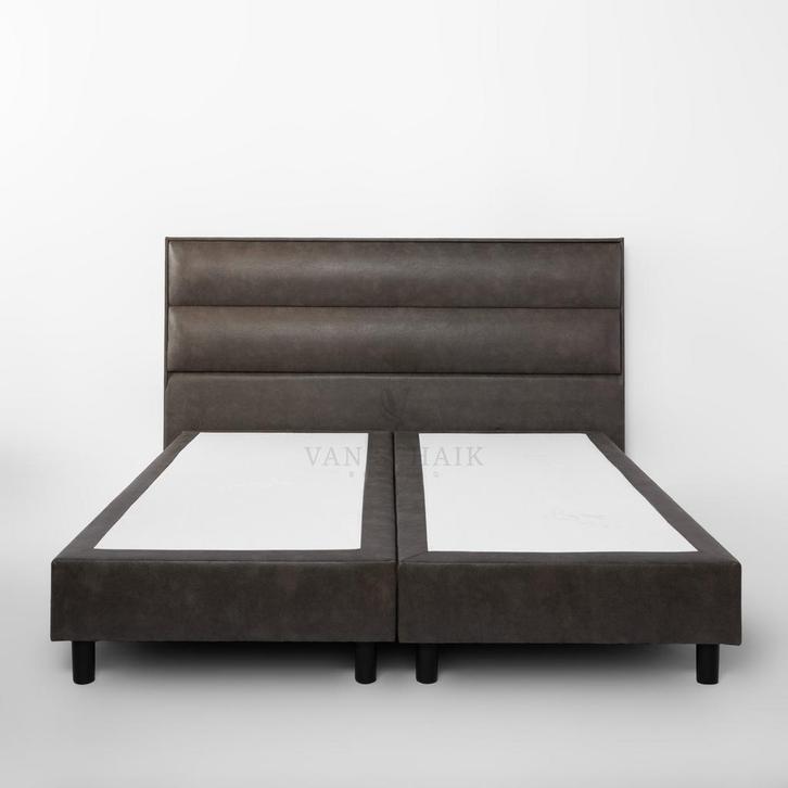 van Schaik Boxspring Kiev zonder matrassen - 200 x 200, Huis en Inrichting, Slaapkamer | Boxsprings