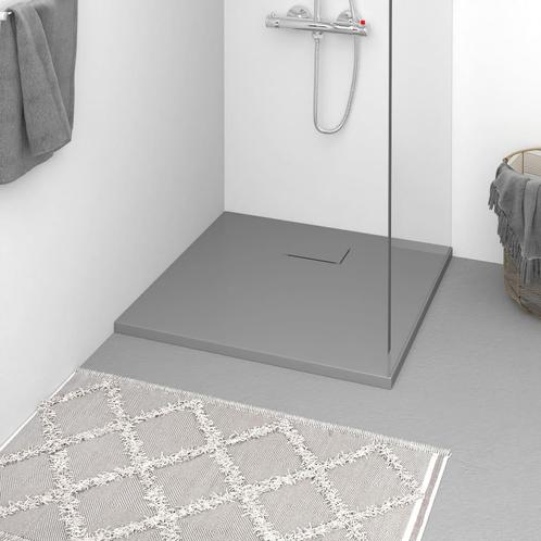 vidaXL Douchebak 80x80 cm SMC grijs, Doe-het-zelf en Verbouw, Sanitair, Nieuw, Verzenden