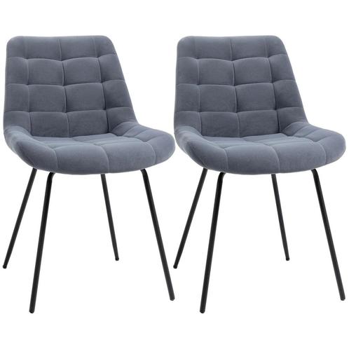 TRUUSK Set Van 2 Eetkamerstoelen Keukenstoel Gestoffeerde St, Huis en Inrichting, Stoelen, Nieuw, Verzenden