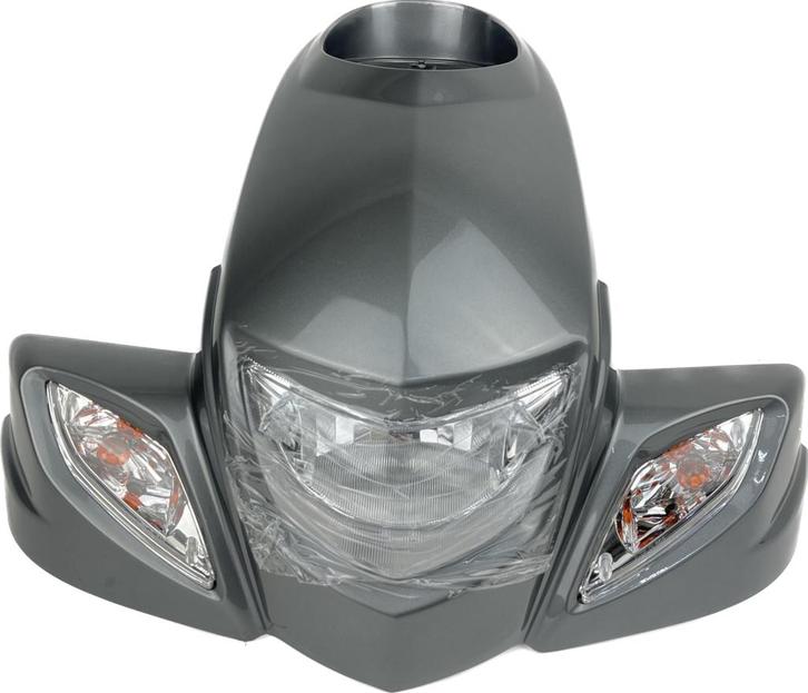 Voorkap Vermeiren Carpo 3 grijs met verlichting origineel, Diversen, Brommobielen en Scootmobielen, Nieuw, Ophalen of Verzenden