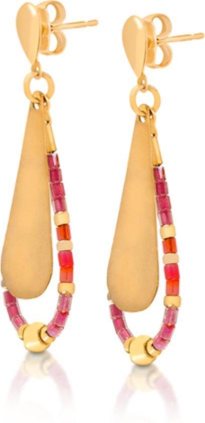 Scmyk oorbellen EG-271 B Sugar Plum goudkleurig, Sieraden, Tassen en Uiterlijk, Oorbellen, Verzenden