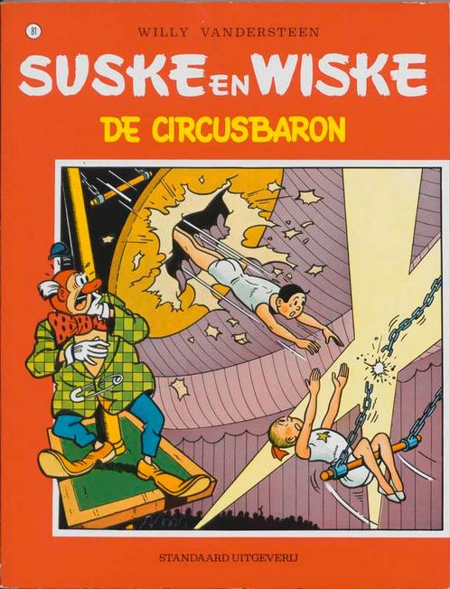 Suske en Wiske 81 – De circusbaron 9789002118081, Boeken, Stripboeken, Gelezen, Verzenden